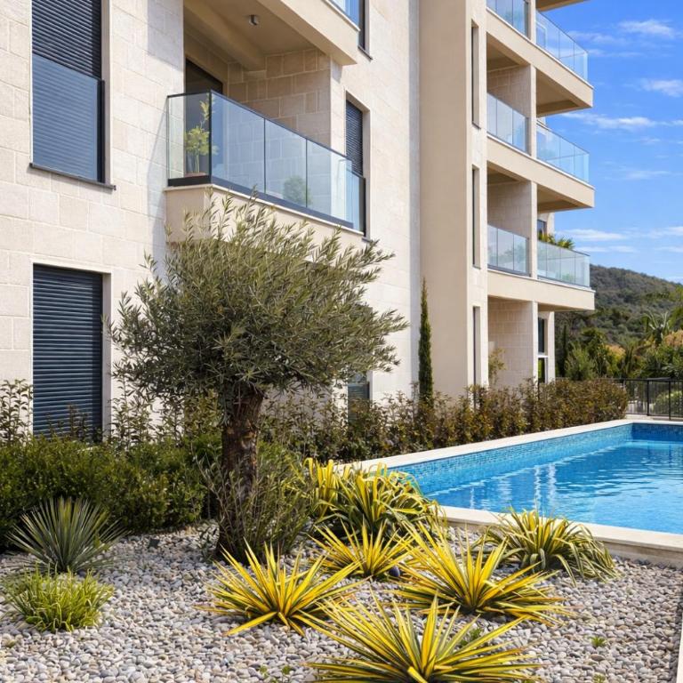 Olive apartments - Deluks Apartman s 1 Spavaćom Sobom i Pogledom na Okean - 14