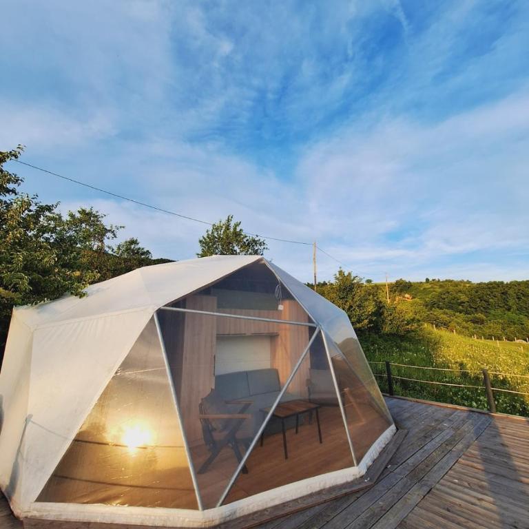 Glamping Home A Home Under the Stars - The Dome - Kuća sa 1 Spavaćom Sobom - 12