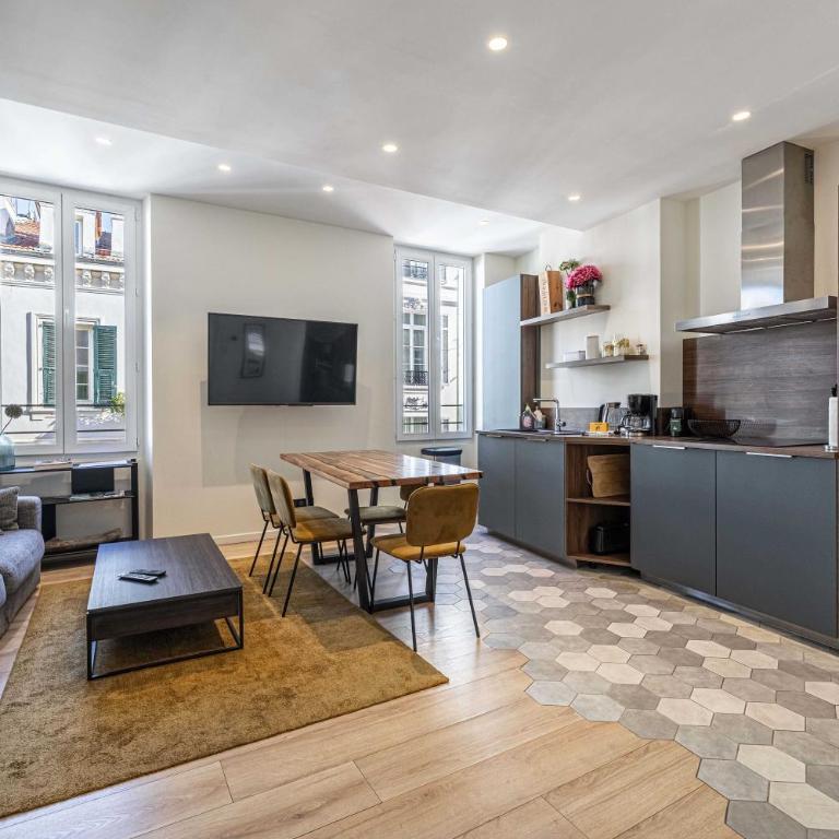 Modern Apartment a c 2CH 4P - Cannes - Apartment mit 2 Schlafzimmern - 3