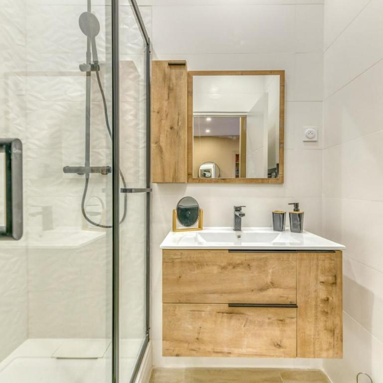 Hyper centre Grenoble chic and comfort fiber wifi - Apartment mit 2 Schlafzimmern - 18