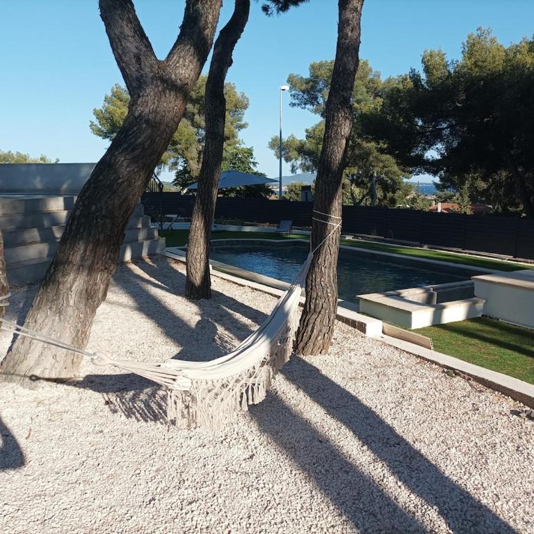 Villa 5 étoiles avec piscine chauffée, pétanque et plage à 850 m - Villa avec Piscine Privée - 38