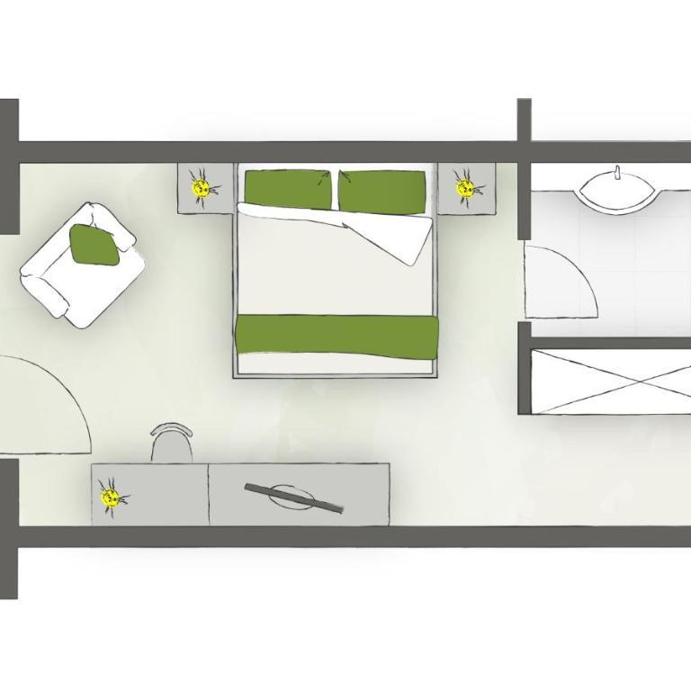 Garden Park Hotel - Comfort Double Room with Balcony - 4