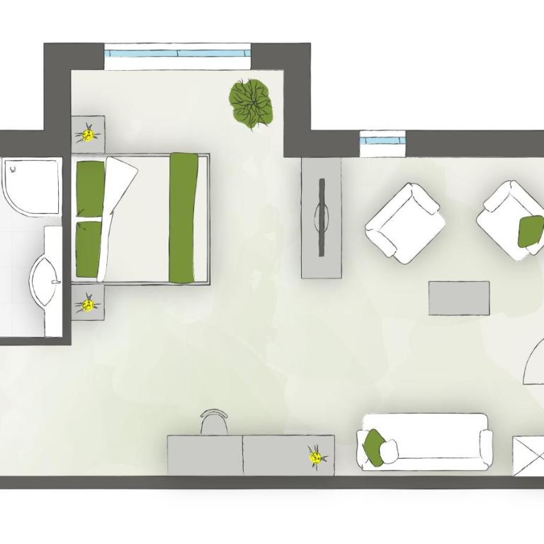Garden Park Hotel - Junior Suite with Balcony - 4