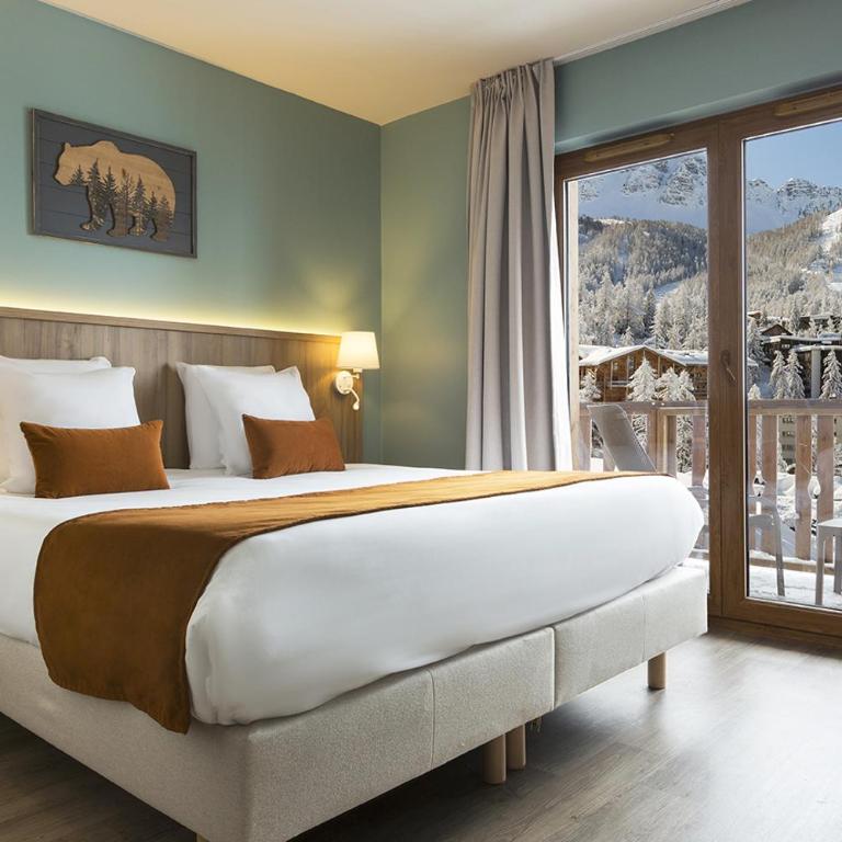 SOWELL HÔTEL L'Alpe Blanche - Chambre Double Supérieure - 5