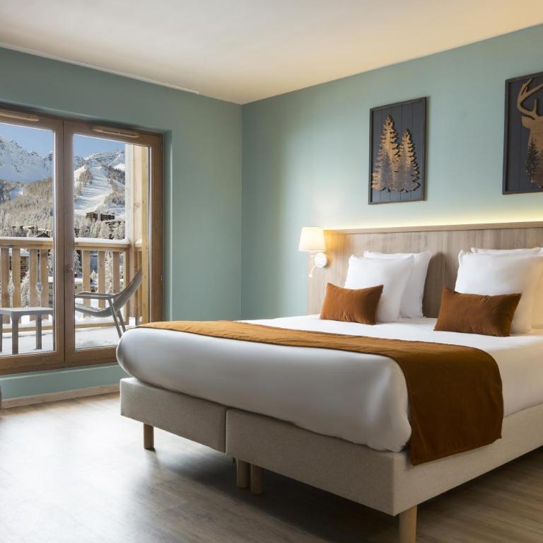 SOWELL HÔTEL L'Alpe Blanche - Chambre Double Supérieure - 6