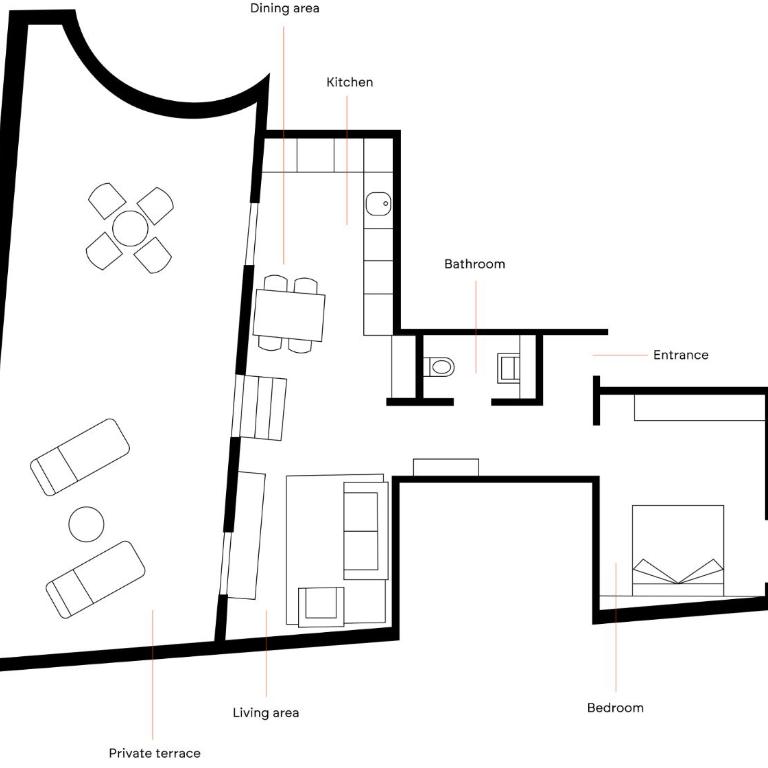 Casagrand Luxury Apartments Barcelona - One-Bedroom Apartment - Penthouse - 14