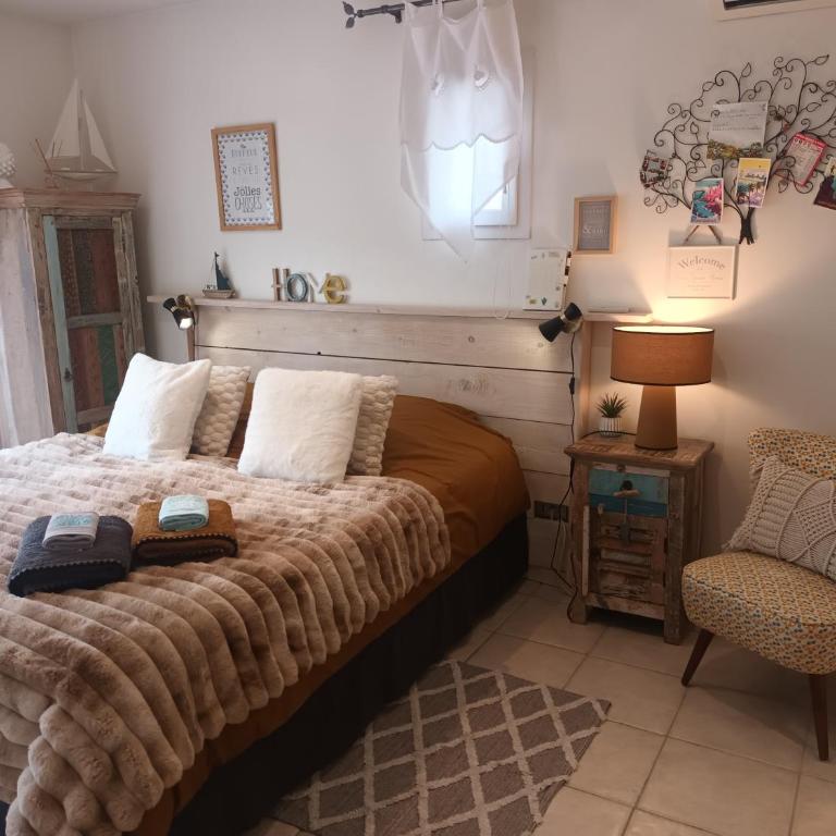 Jolie suite Lalou Côte d'Azur - Double Room with Private External Bathroom - 2