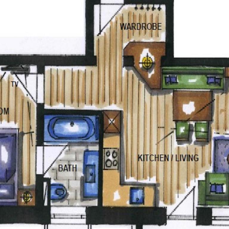 A CASA Aquamarin - Apartment mit 1 Schlafzimmer - 7