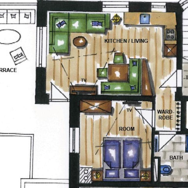 A CASA Aquamarin - Apartment mit 1 Schlafzimmer - 9
