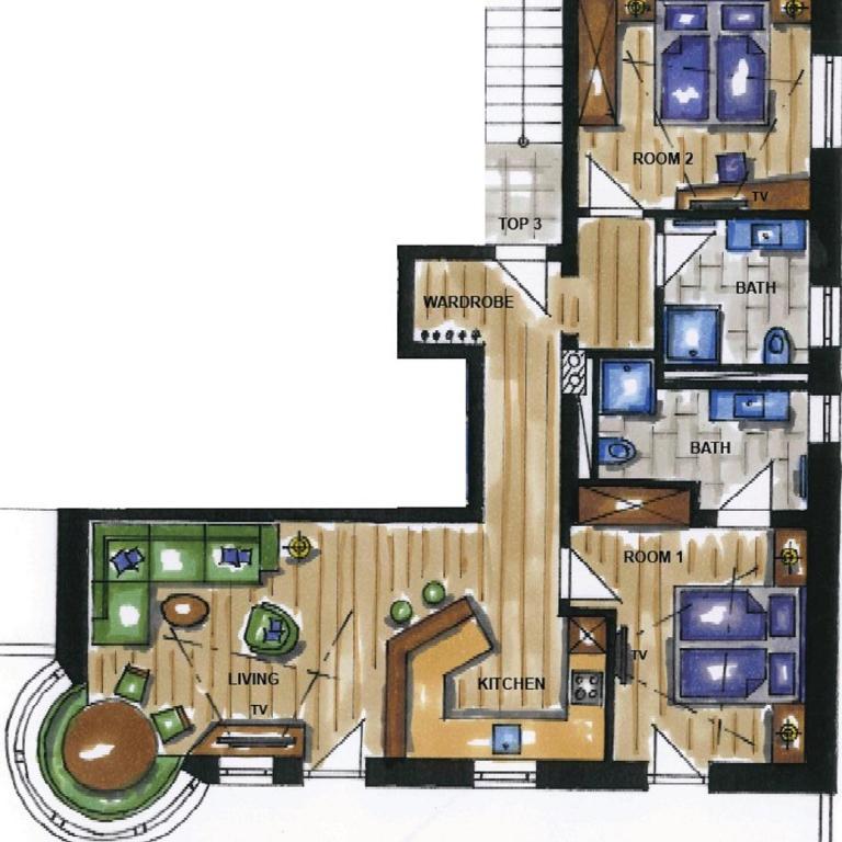 A CASA Aquamarin - Apartment mit 2 Schlafzimmern - 14