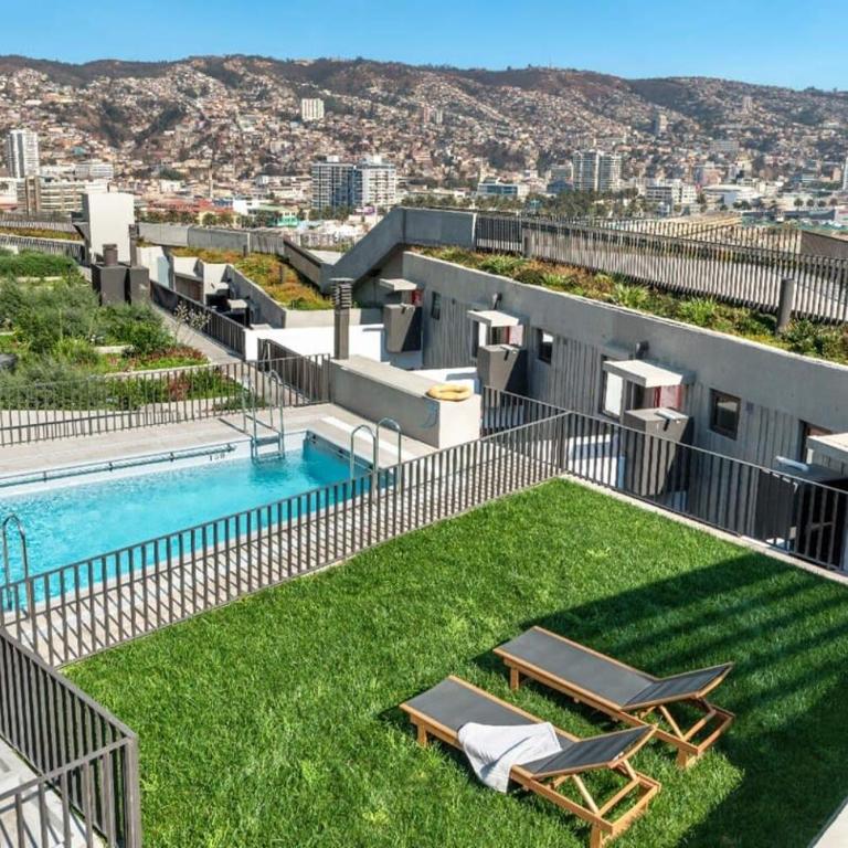 HOM I Vista al Mar I Valparaiso I Estacionamiento - Apartment - 41