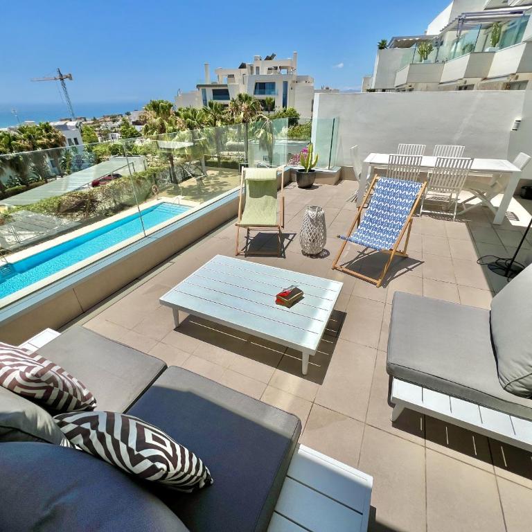 3 - Appartement proche du port de Cabopino a Marbella - Apartamento de 2 dormitorios con terraza - 1