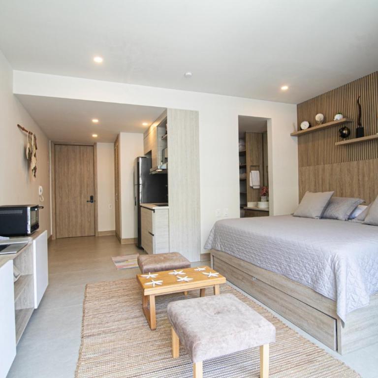 Apartamento en Condominio con acceso directo al mar en Cartagena - One-Bedroom Apartment - 37