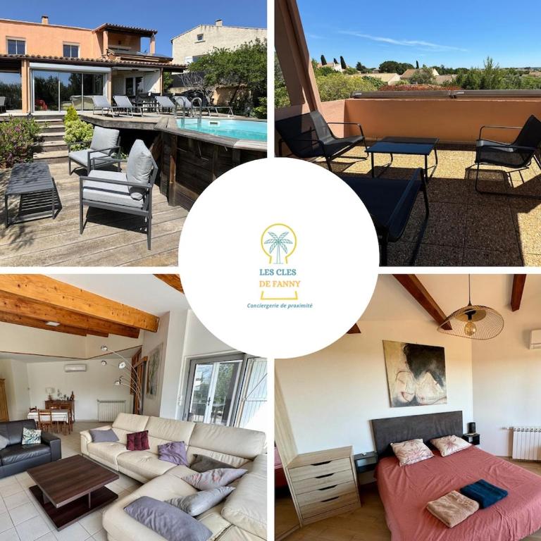 Villa Les Amandiers Clim Piscine 5ch - Villa - 18
