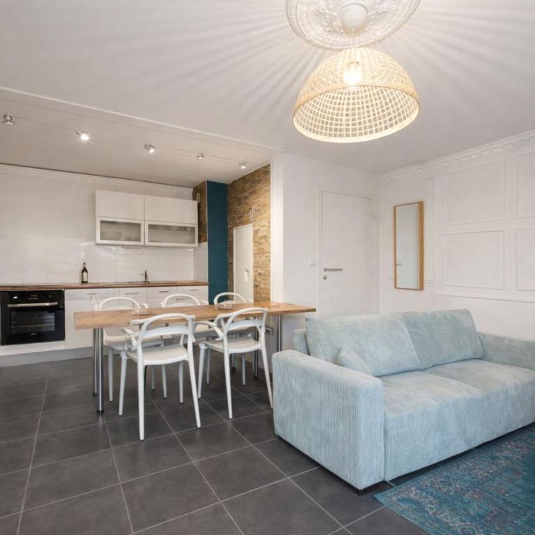 T2 Havre de paix avec Bureau & Wifi - Parking privé - Piscine & Salle sport communs - One-Bedroom Apartment - 18