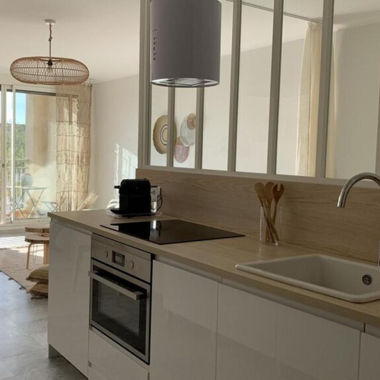 Charmant appartement 44 m2 vue mer à 350m de la plage - Appartamento con 1 Camera da Letto - 2