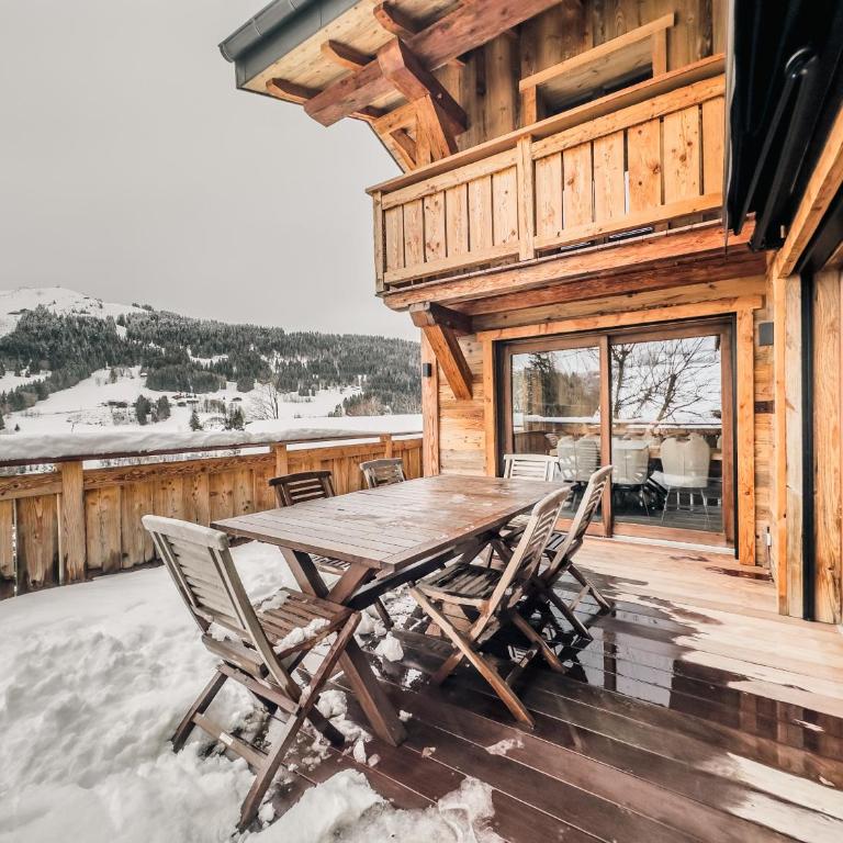 NOUVEAU ! Chalet Nova - LES GETS - cheminée, jacuzzi, superbe vue - Chalet - 19