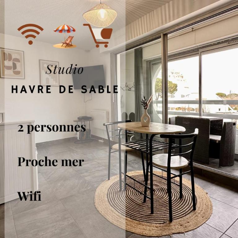 126 - Le Havre de Sable - proche mer, wifi, clim - Appartement 1 Chambre - 1