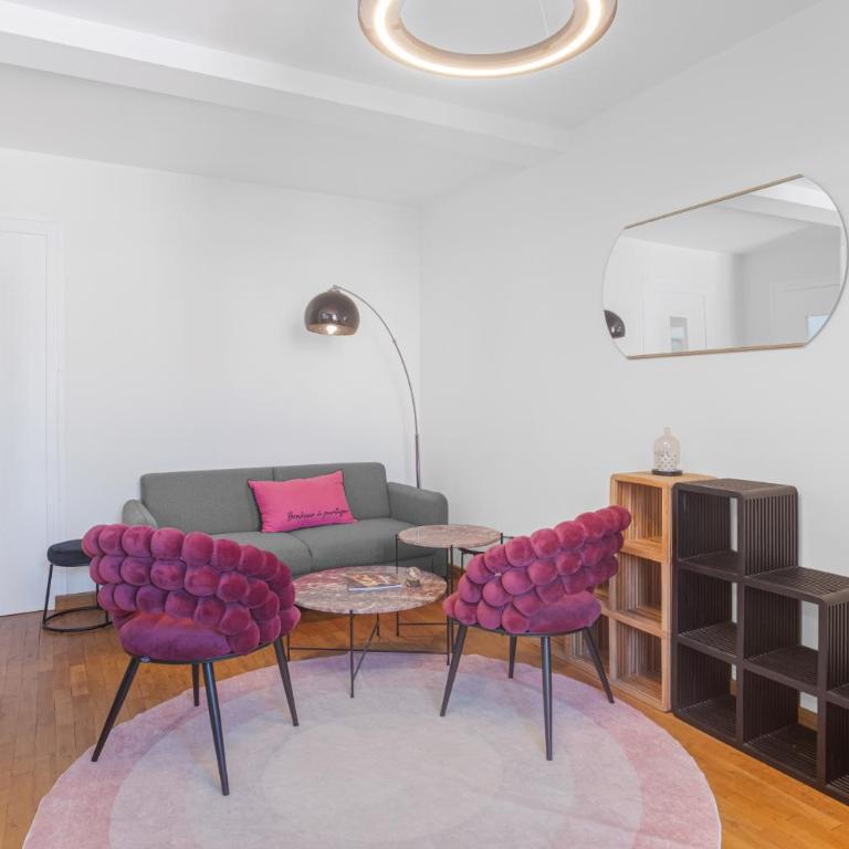 Le Bel Hugo Parking GRATUIT - Appartamento con 3 Camere da Letto e con Balcone - 2