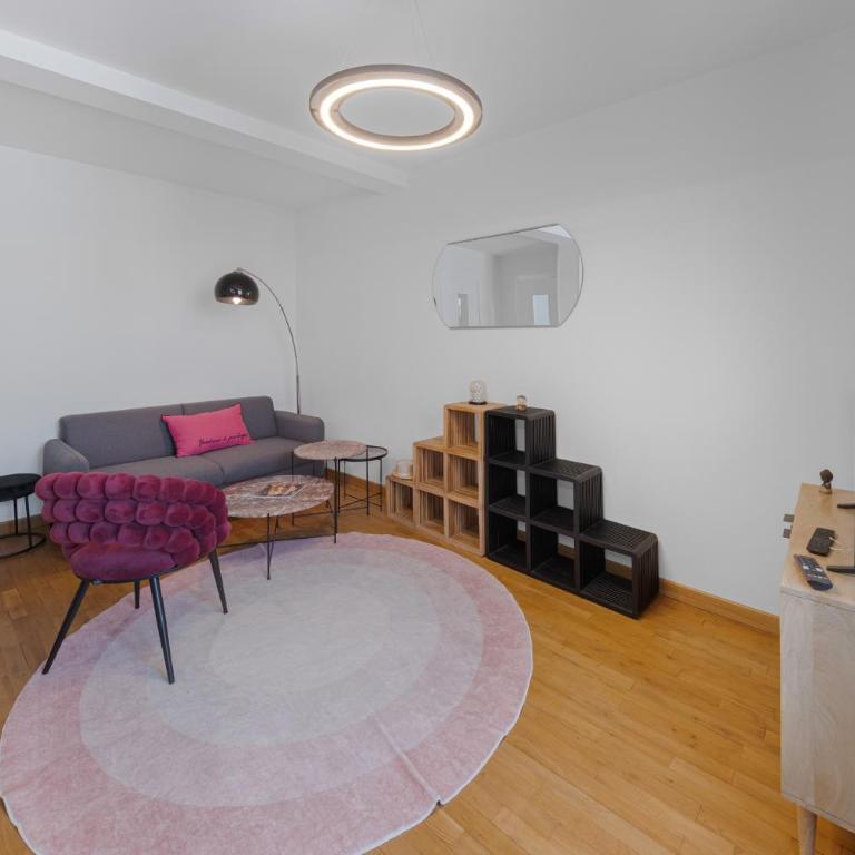 Le Bel Hugo Parking GRATUIT - Appartamento con 3 Camere da Letto e con Balcone - 3