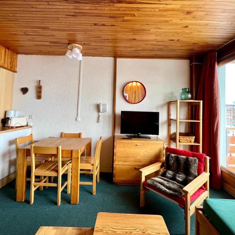 Studio sud/ouest, ski aux pieds, 30m², 4 couchages - FR-1-449-34 - Monolocale - 3