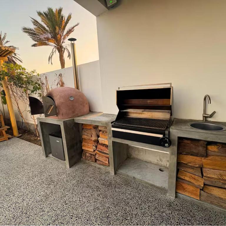 Relájate en piscina-spa, terraza BBQ y AC Paracas - Four-Bedroom House - 7