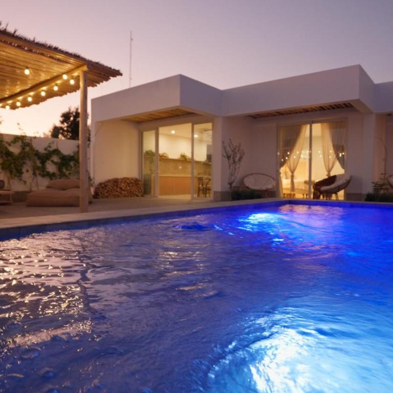 Relájate en piscina-spa, terraza BBQ y AC Paracas - Four-Bedroom House - 2