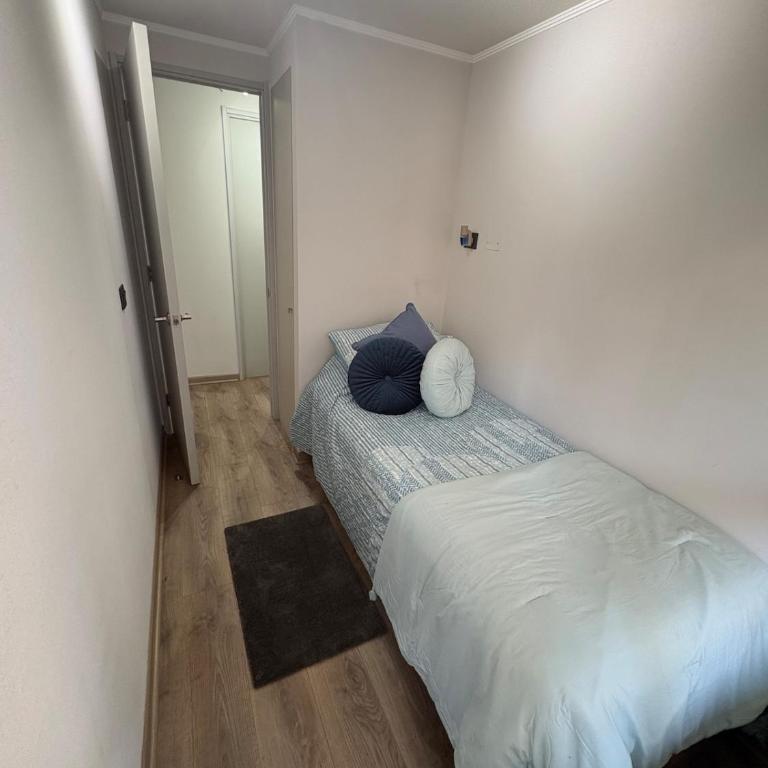 Moderno departamento full equipado en Santiago Centro y Estacionamiento - Two-Bedroom Apartment with Balcony - 7