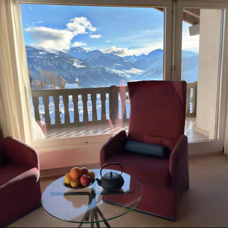 Dach-Panorama-Wohnung Falera - 5min zum Lift zu Fuss - Apartment mit 3 Schlafzimmern - 6