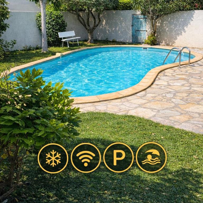 Villa piscine clim wifi calme - Villa - 1