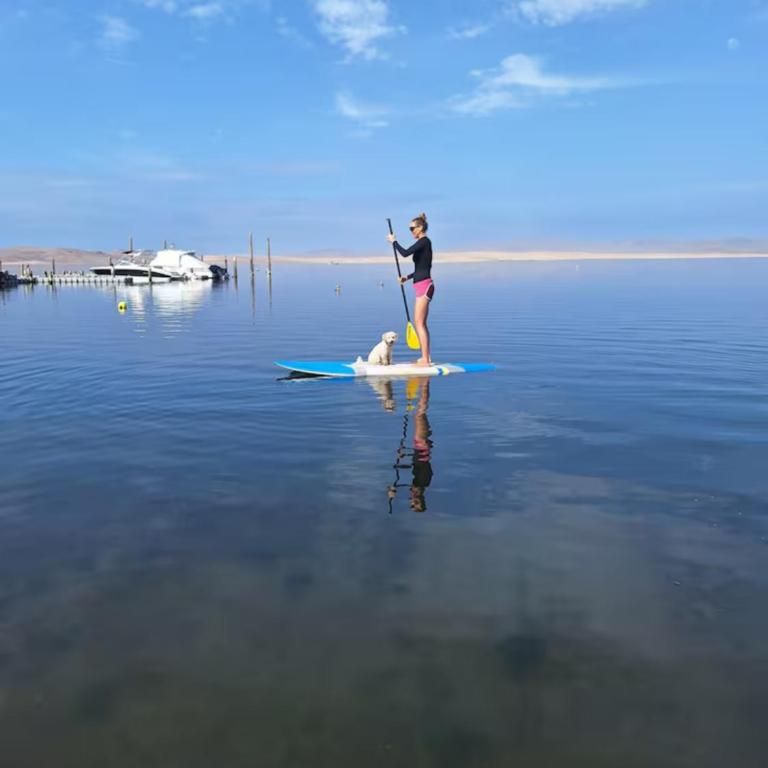 Relájate en piscina-spa, terraza BBQ y AC Paracas - Four-Bedroom House - 45