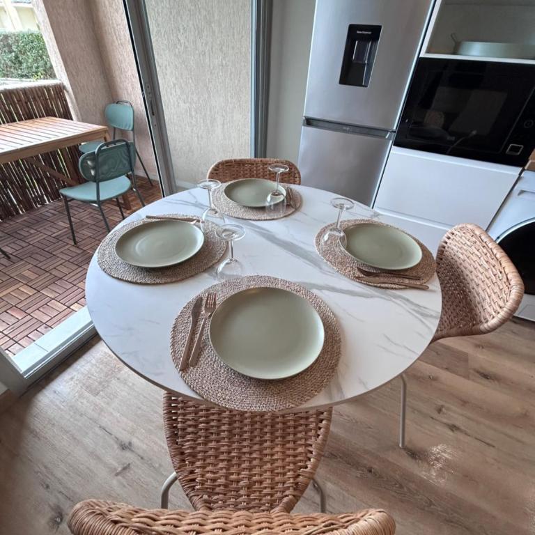 L' instant Bohème T2 1 chambre clim , piscine , parking wifi - Appartamento con 2 Camere da Letto - 6