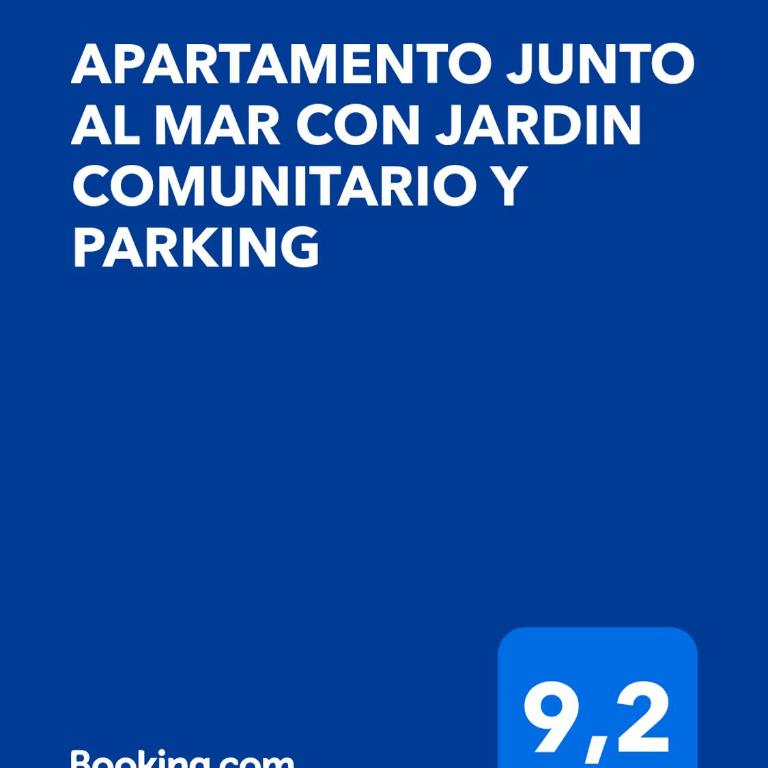 APARTAMENTO JUNTO AL MAR CON JARDIN COMUNITARIO Y PARKING - Apartamento de 2 dormitorios - 2