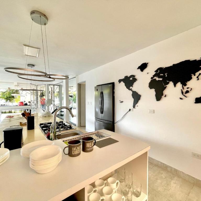 Casa con piscina privada Tebaida Quindío Parque del Café - Three-Bedroom House - 28