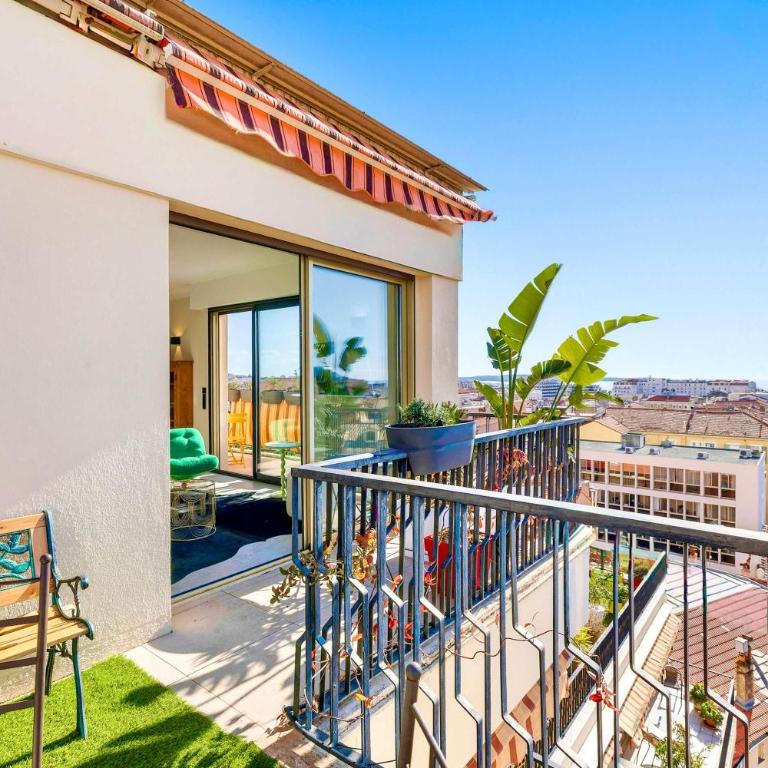 Septieme Ciel - Exceptionnel Appartement vue Mer - Appartement 1 Chambre avec Vue sur la Mer et Terrasse - 33
