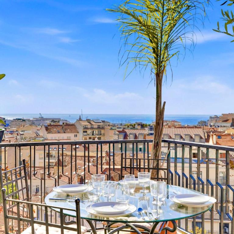 Septieme Ciel - Exceptionnel Appartement vue Mer - Appartement 1 Chambre avec Vue sur la Mer et Terrasse - 36
