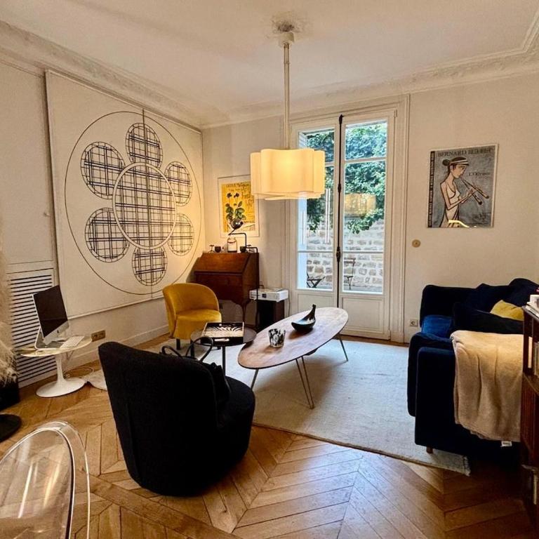 Bel appartement meublé Art Déco 2 terrasses - Appartement 1 Chambre - 1