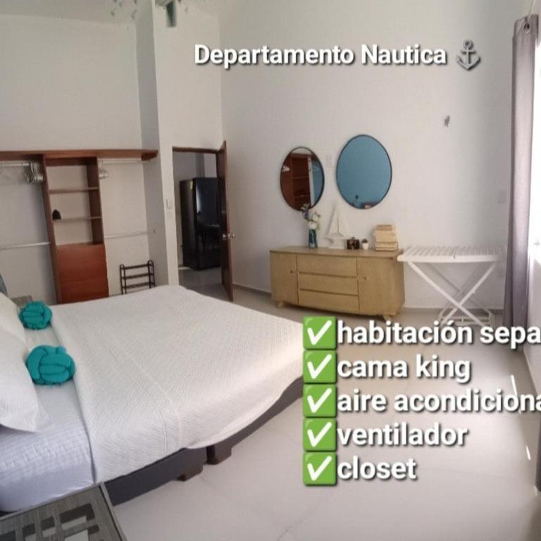 Nautica Apartment-4 guests and shared pool - One-Bedroom Apartment - 11