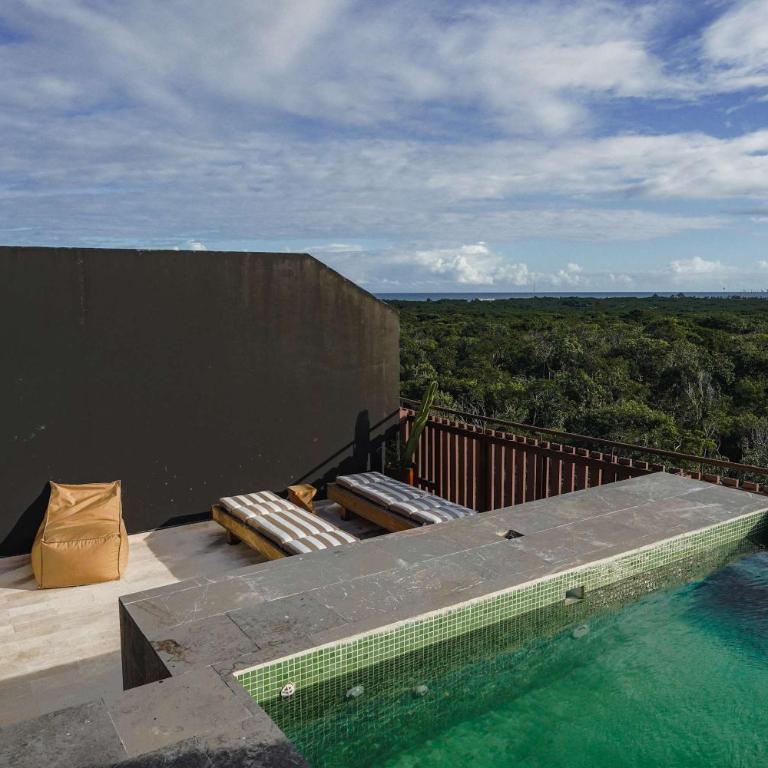AMIRA Luxury 3BR PH with Rooftop Pool & shared Gym - Apartamento - 3