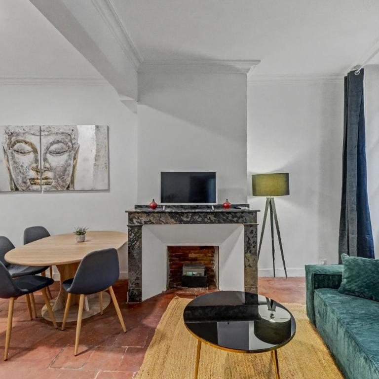 Le Pastel - Daurade, Capitole à 200m, Clim Aircon, WiFi, Netflix - rénové en 2026 - renovated in 2026 - Two-Bedroom Apartment - 5