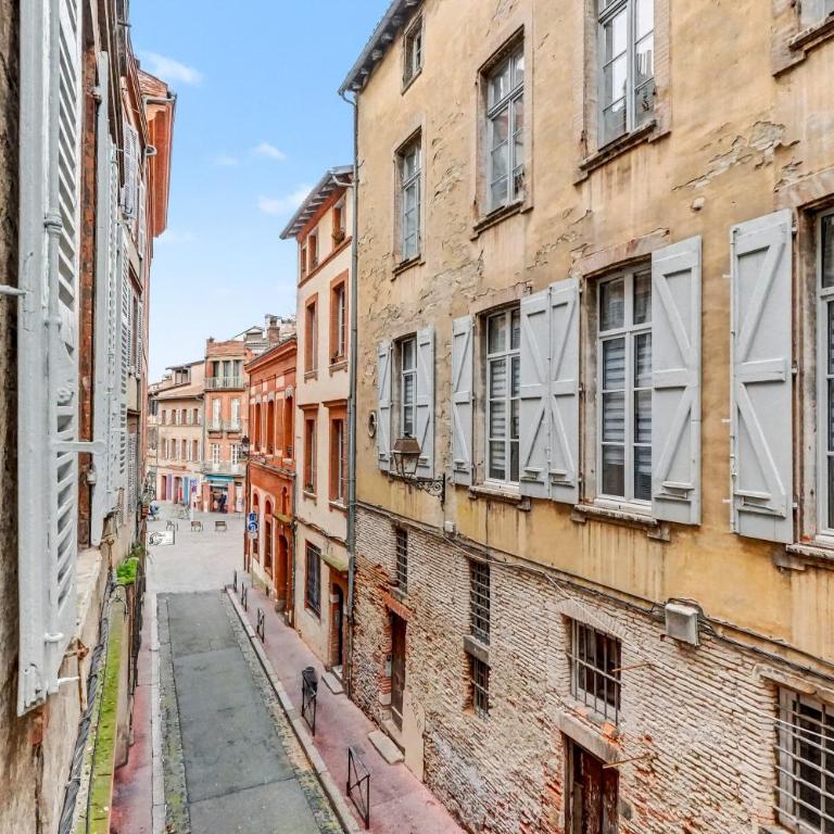 Le Pastel - Daurade, Capitole à 200m, Clim Aircon, WiFi, Netflix - rénové en 2026 - renovated in 2026 - Two-Bedroom Apartment - 7