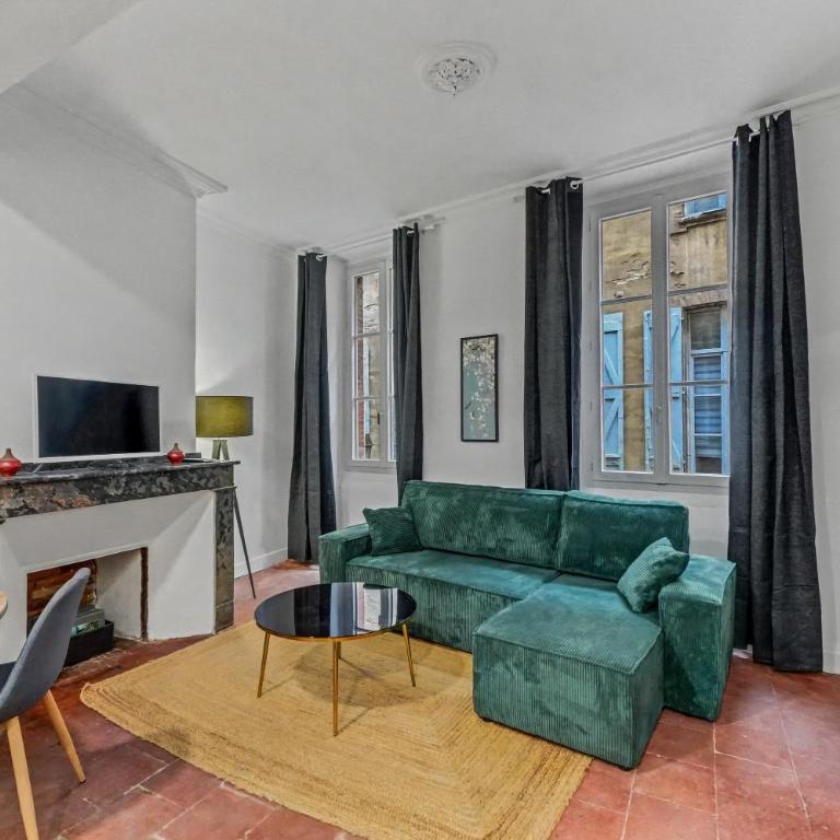 Le Pastel - Daurade, Capitole à 200m, Clim Aircon, WiFi, Netflix - rénové en 2026 - renovated in 2026 - Two-Bedroom Apartment - 1