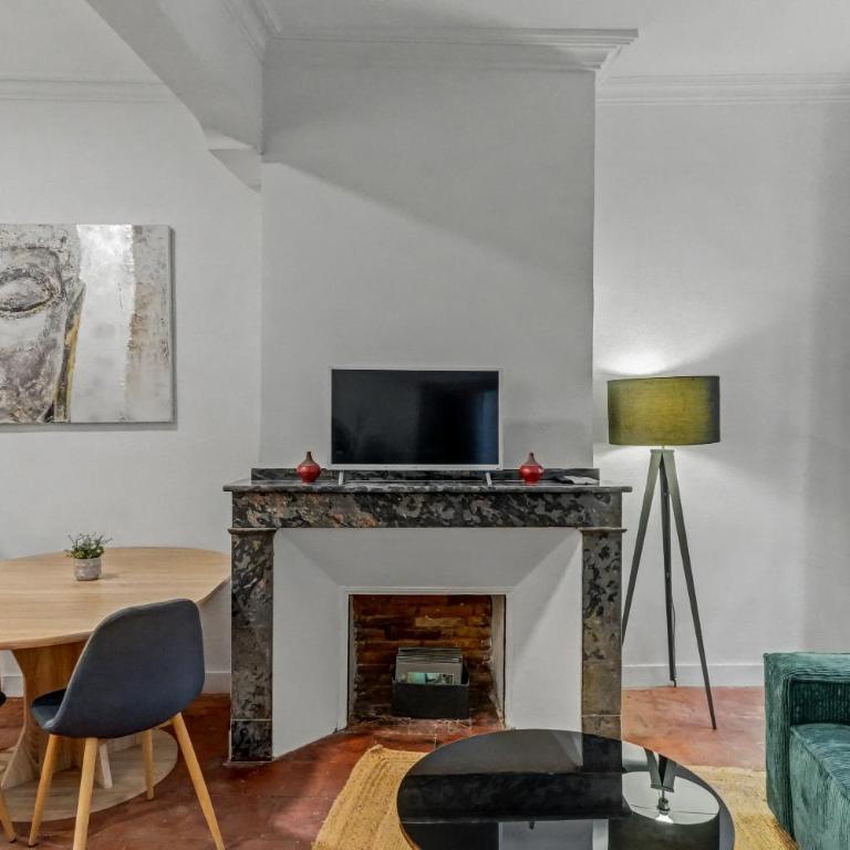 Le Pastel - Daurade, Capitole à 200m, Clim Aircon, WiFi, Netflix - rénové en 2026 - renovated in 2026 - Two-Bedroom Apartment - 10