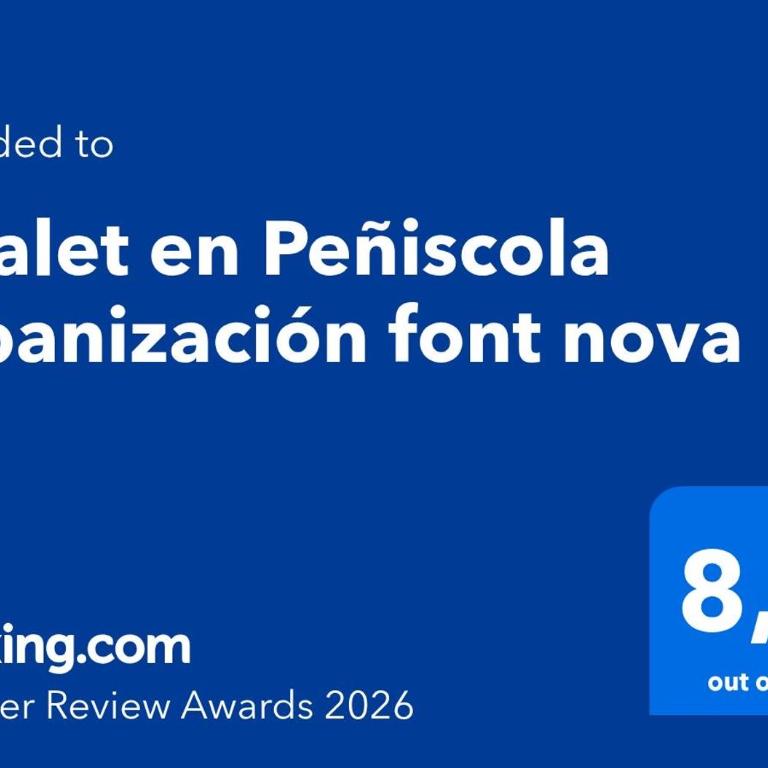 Chalet Mirador Azul - Peñiscola, Font Nova - Chalet de 2 dormitorios - 28