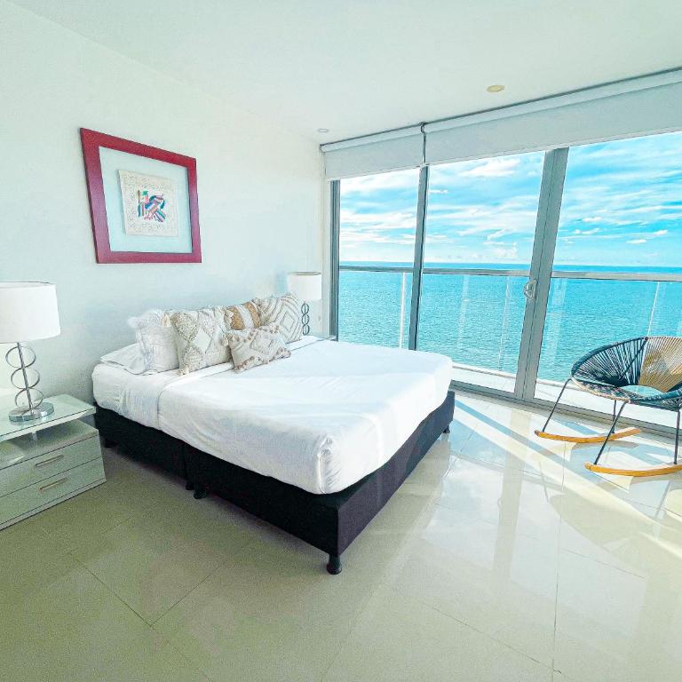 22nd flr Spectacular Seaview Morros City Bocagrande - Apartment with Sea View - 22