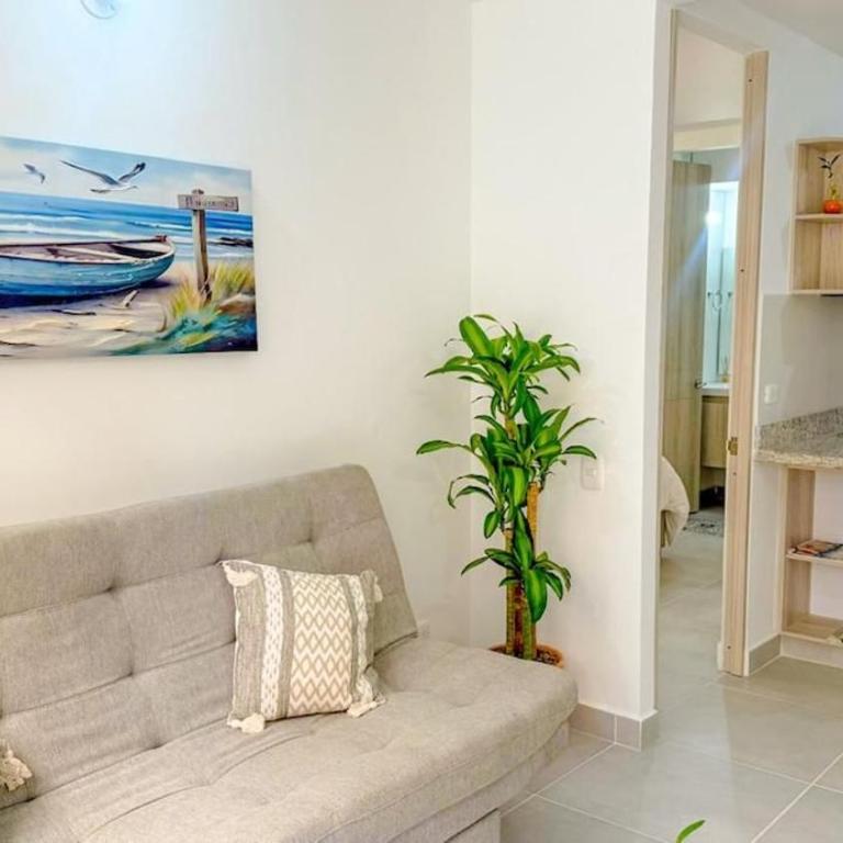 Apartamento moderno cerca del mar - Cartagena - One-Bedroom Apartment - 17