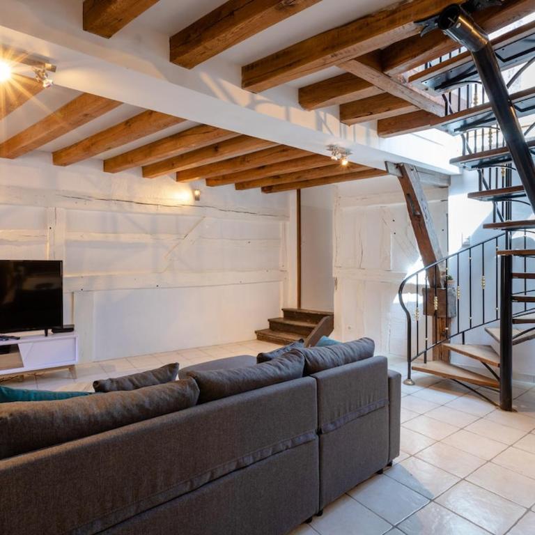 Havre de paix T4 de 90 m2 - Coeur de Troyes - Apartment mit 3 Schlafzimmern - 5