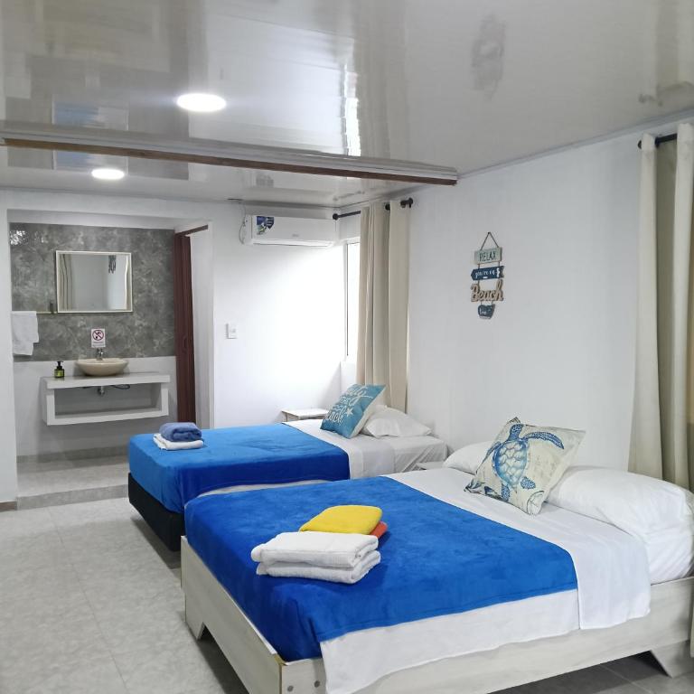 Posada In the Caribbean - Twin Room with Balcony - 5