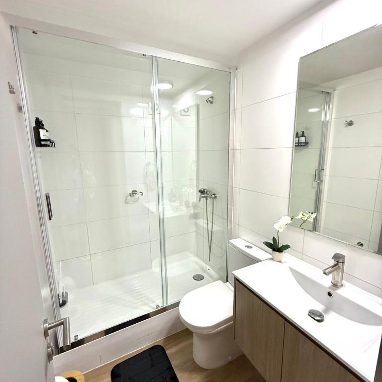 Refugio moderno en Metro Villa Frei - One-Bedroom Apartment - 5