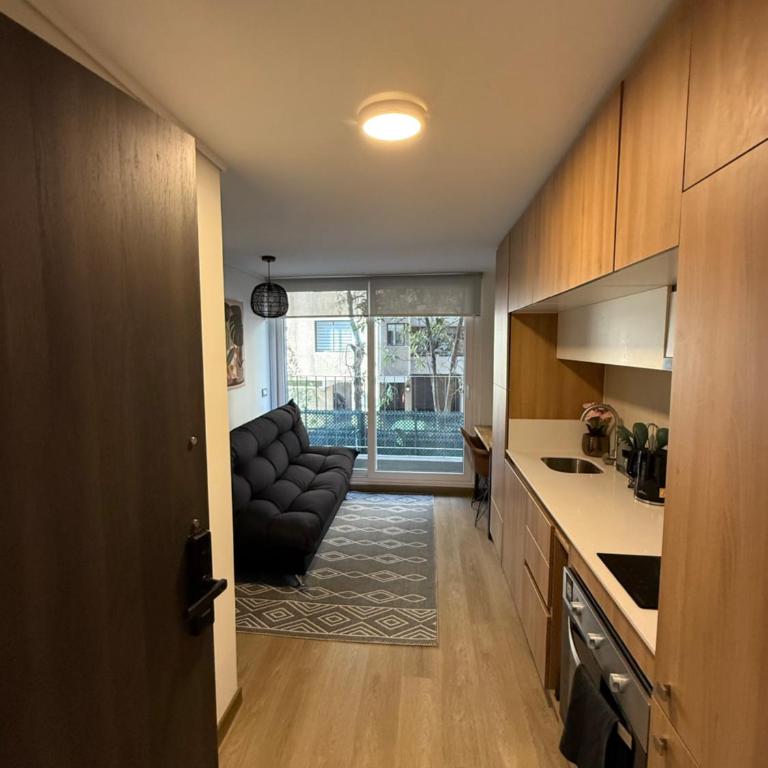 Refugio moderno en Metro Villa Frei - One-Bedroom Apartment - 11